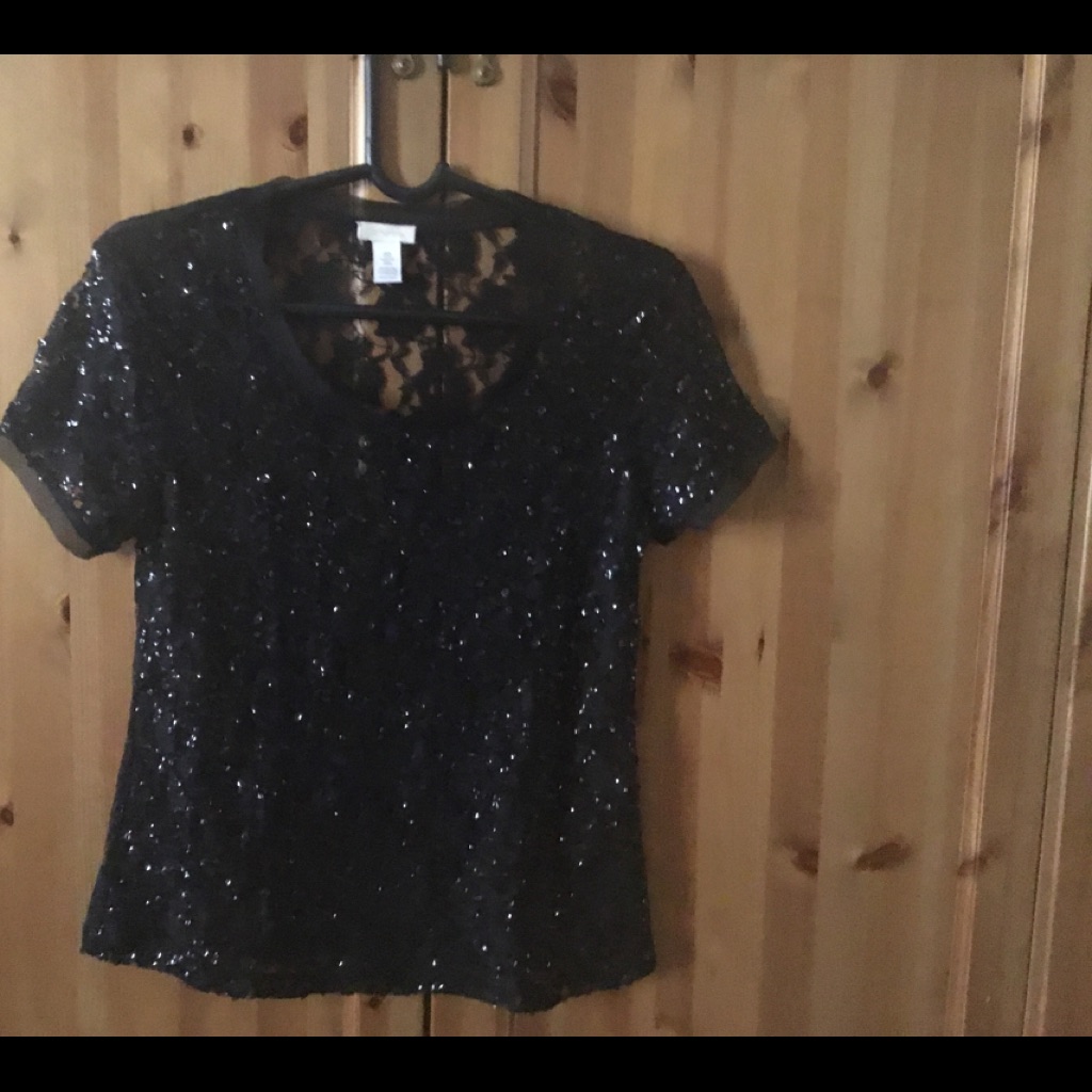 Chicos Embroidered Top Size00